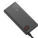 Зовнішній акумулятор Power Bank Baseus Adaman 20000mAh 22.5W з швидкою зарядкою металевий чорний ws12724 фото 1