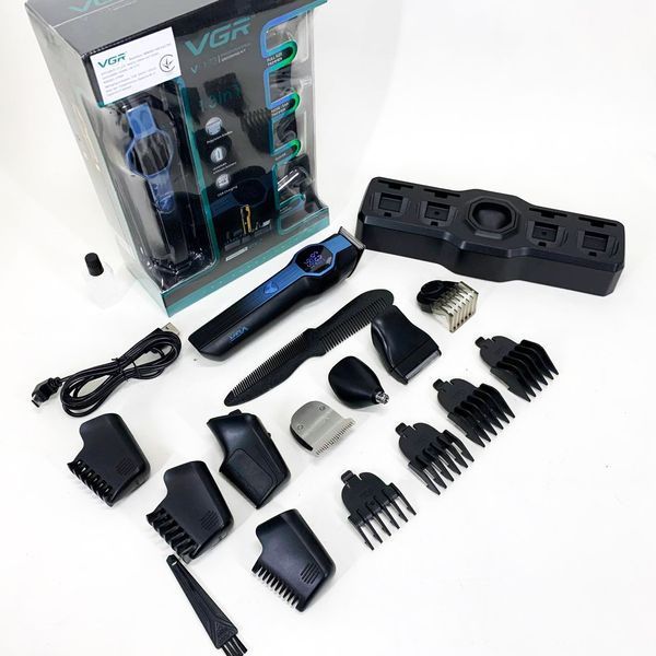 Набір для стрижки VGR V-173 BLUE 13 в 1 ws44182 фото