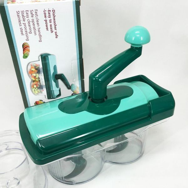 Овочерізка Nicer Dicer Twist багатофункціональна мультирізка, подрібнювач для продуктів ws38244 фото