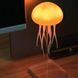 Акумуляторний настільний нічник Медуза 3D з пультом LED світильник атмосферний для спальні та дитячої кімнати 55208 фото 2