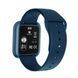 Smart Watch T80S, два браслети, температура тіла, тиск, оксиметр. Колір: синій ws39115 фото 4