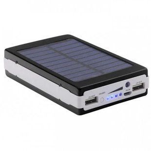 copy_Повербанк на сонячній батареї UN-3102 SOLAR 40000mAh &bull; Портативна мобільна зарядка Power Bank з LED ліхтариком для телефону, планшета та щоденного використання 57674 фото