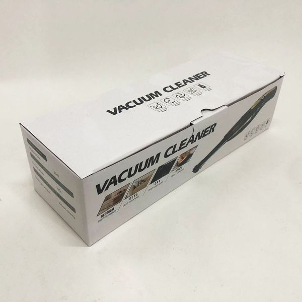 Автомобільний пилосос Car Vacuum Cleaner HY05 на АКУМУЛЯТОРІ. Колір: білий ws61597-1 фото