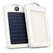 УМБ Power Bank Solar 18000 mAh мобільне зарядне з сонячною панеллю та лампою, Power Bank Charger White ws83645-1 фото 10