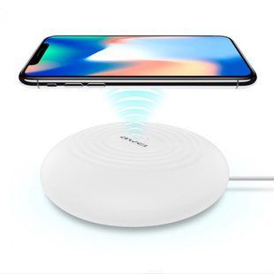 Бездротова зарядка з підсвічуванням 7 кольорів 10W 7 COLOR Awei W7 + WIRELESS CHARGE ws58994 фото