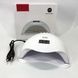 Лампа для манікюру Sun 5 nail lamp FD93-1 led для сушіння гель лаку з таймером для домашнього використання ws97876 фото 1
