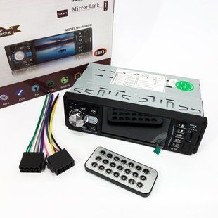 Автомагнітола MP5 4026UM з екраном 4.1 дюйми, AUX вхід, Bluetooth, 1 DIN, магнітола в машину ws65545 фото