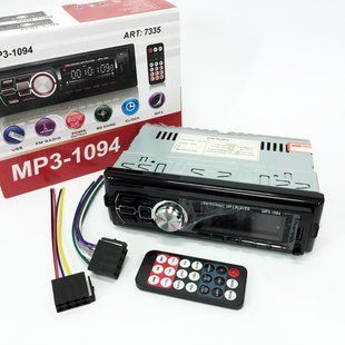 Автомагнітола зі знімною панеллю MP3 1094 з Bluetooth та пультом / Магнітола в машину / Автомобільна ws78376 фото